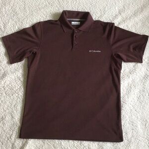 Columbia Brown Polo Shirt